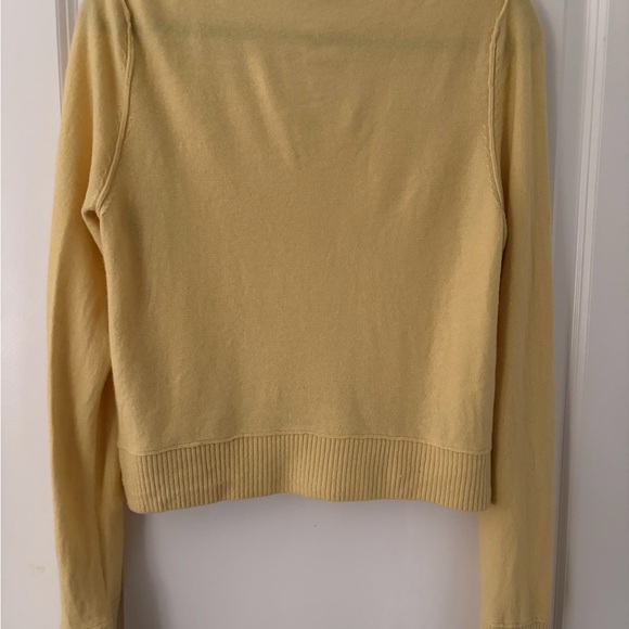 Free People Nocturnal Solid Wool-Cashmere Cardigan - Oil Painting - Large - Picture 16 of 16